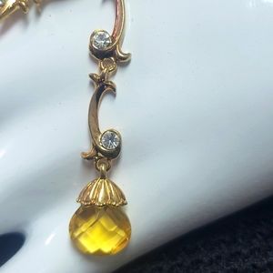 Vintage Avon Nikki Ricci glass pendant necklace